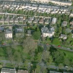 Pittville Crescent aerial